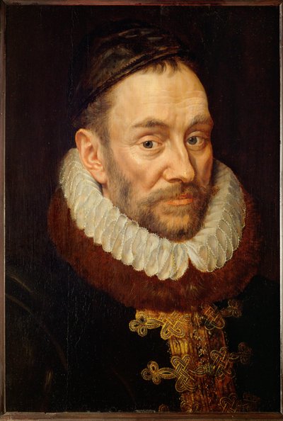 Guillermo de Orange El Taciturno, padre fundador de los Países Bajos como líder de la rebelión contra España ... (óleo sobre madera de roble) de Adriaen Thomasz Key