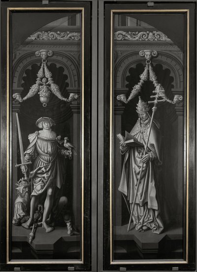 Tríptico de San Pancracio, paneles cerrados de Adriaen Ysenbrandt