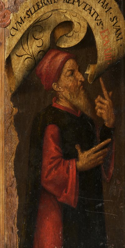 Un santo de Adriaen circle of Ysenbrandt