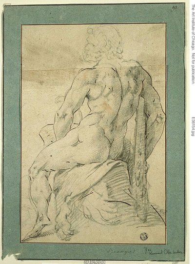 Hércules sentado de Adriaen de Vries