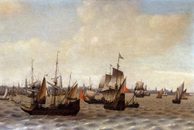 Envío de Amberes (óleo sobre lienzo) de Adriaen van Diest