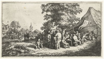 feria del agricultor de Adriaen van Ostade