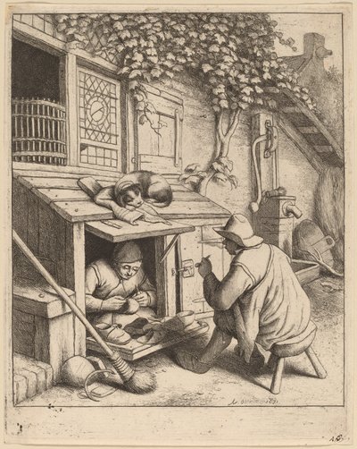 Zapatero de Adriaen van Ostade