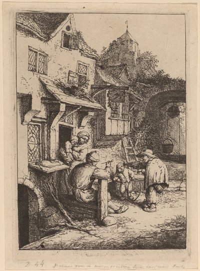 Violinista Jorobado de Adriaen van Ostade