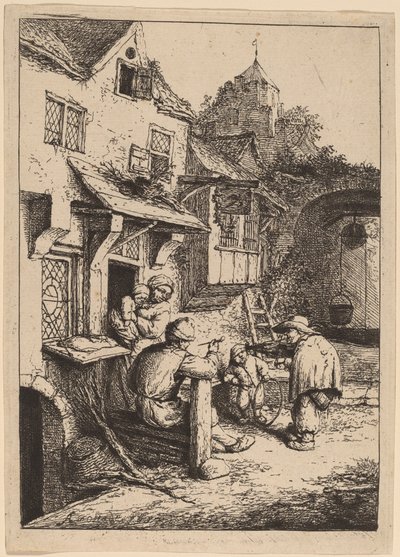 Violinista Jorobado de Adriaen van Ostade