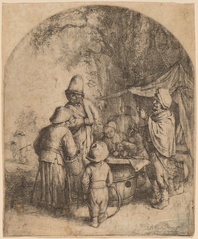 Charlatán de Adriaen van Ostade