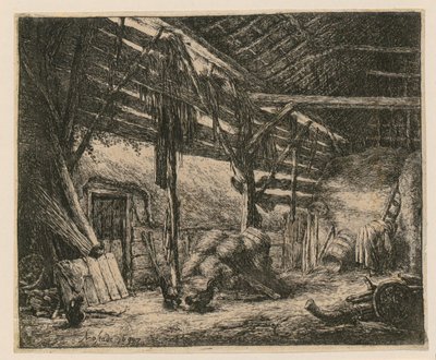Granero de Adriaen van Ostade