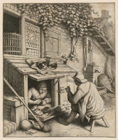 Zapatero de Adriaen van Ostade