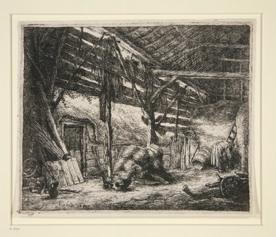 El granero de Adriaen van Ostade