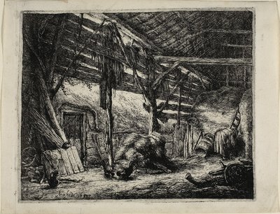 El Granero de Adriaen van Ostade