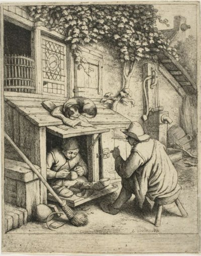 El zapatero de Adriaen van Ostade