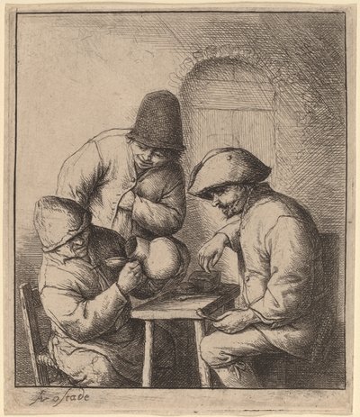 La jarra vacía de Adriaen van Ostade