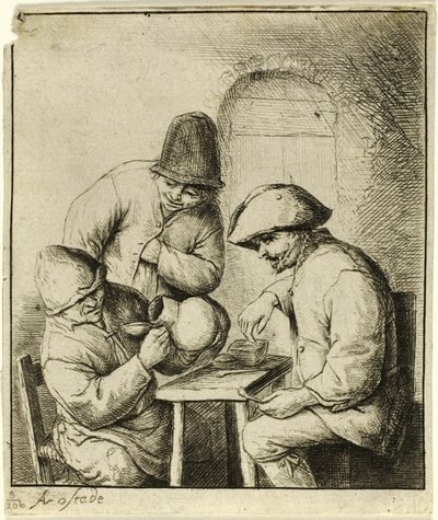 La jarra vacía de Adriaen van Ostade