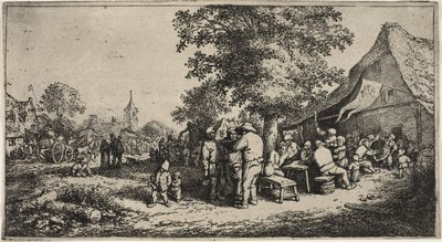 La feria de Adriaen van Ostade