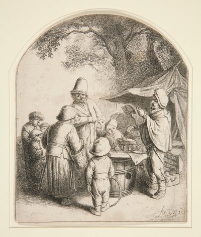 La quacksalver de Adriaen van Ostade