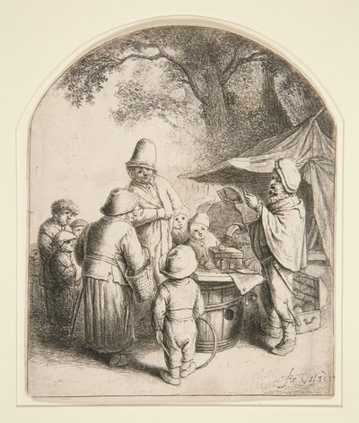 El charlatán de Adriaen van Ostade
