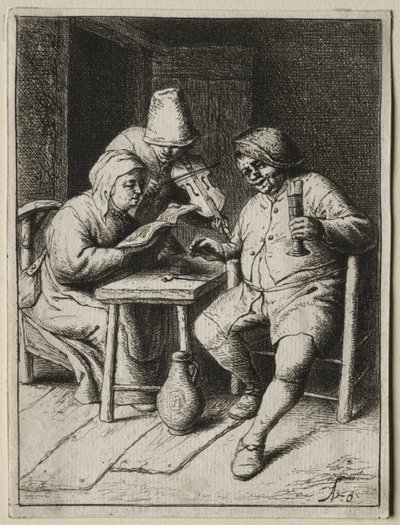 El Cantante de Adriaen van Ostade