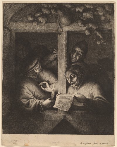 Los Cantantes de Adriaen van Ostade