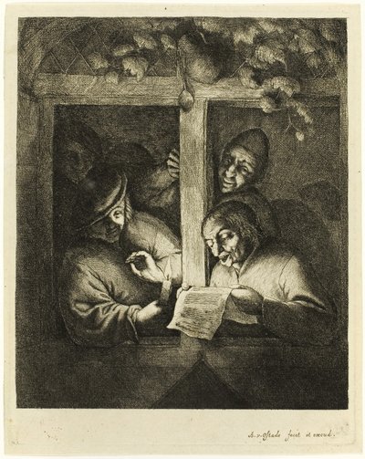 Los Cantantes de Adriaen van Ostade