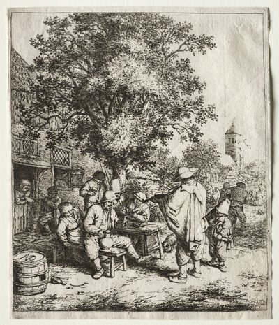 El Violinista y el Niño de la Zanfona de Adriaen van Ostade