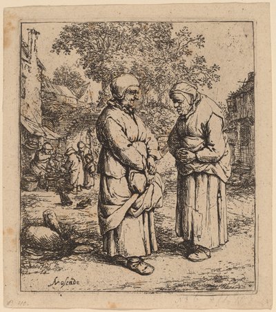 Dos chismosas de Adriaen van Ostade