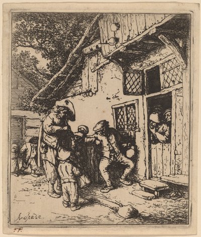 Músicos errantes de Adriaen van Ostade