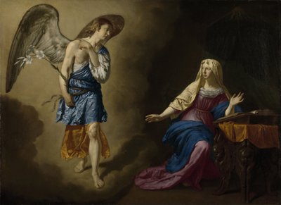 La Anunciación, 1667 de Adriaen van de Velde