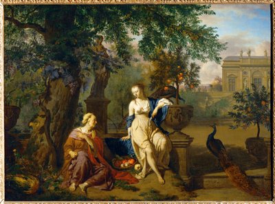 Vertumnus y Pomona de Adriaen van de Velde
