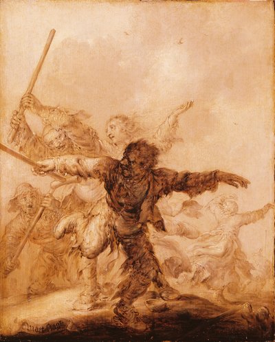 Golpes de ira de Adriaen van de Venne