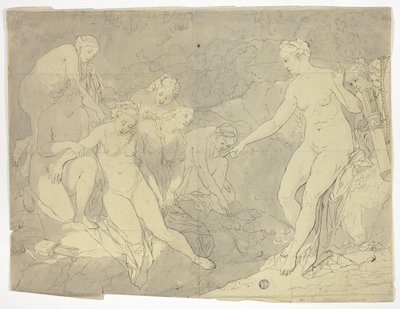 Diana y Calisto de Adriaen van der Werff