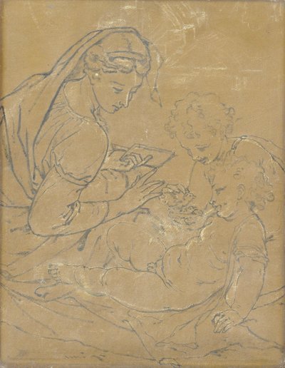 La Virgen con el Niño y San Juan de Adriaen van der Werff
