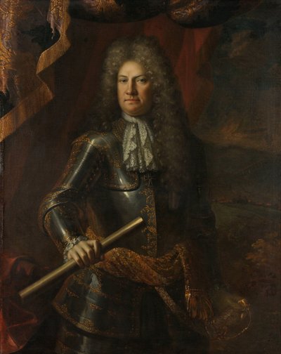 Retrato del Teniente General Godard van Reede, Señor de Amerongen de Adriaen van der Werff