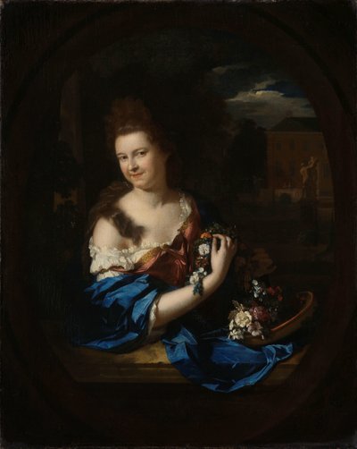 Retrato de Margaretha Rendorp, esposa de Jan van de Poll de Adriaen van der Werff