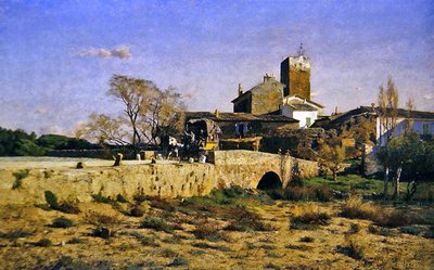 Una tarde de invierno en Provenza de Adrian Scott Stokes