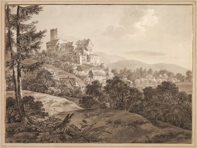 Vista del Castillo Gnandstein de Adrian Zingg