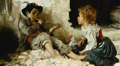 Una audiencia cautivada, 1876 de Adriano Bonifazi