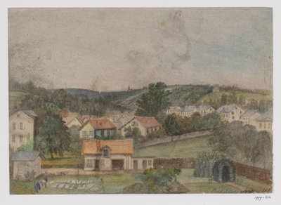 Vista de Soden-am-Taunus, Alemania de Adrianus Johannes Bik