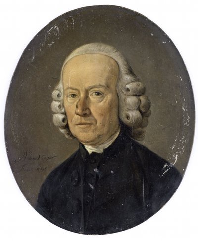 Retrato de un hombre de Adrianus de Visser