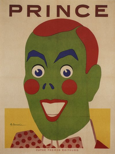 Príncipe, cartel para Pathe Cinema (1912-1913) de Adrien Barrere