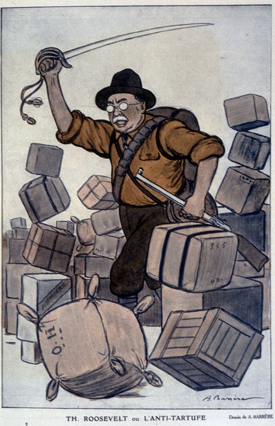 Théodore Roosevelt - por Barrère, en 