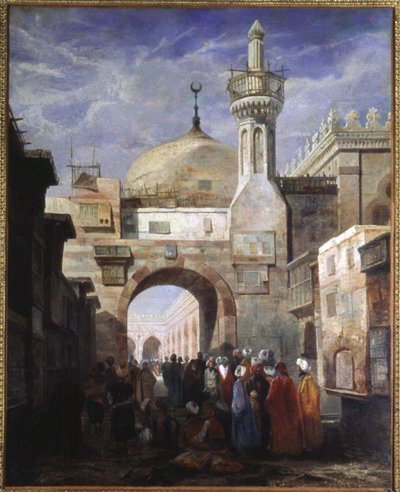 Mezquita de El Cairo de Adrien Dauzats