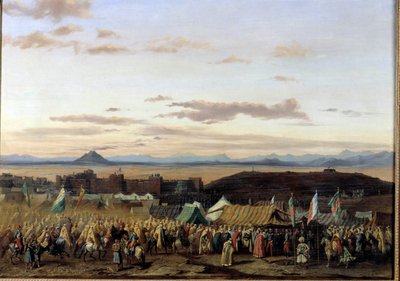 La captura de Sétif en Argelia por las tropas del Duque de Orleans de Adrien Dauzats