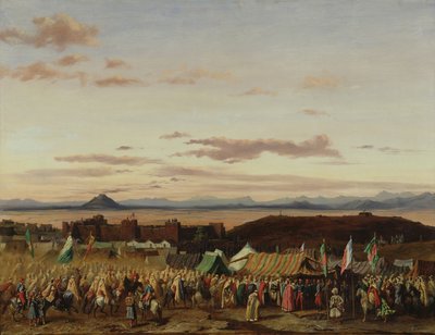 La toma de Setif durante la conquista de Argelia, 21 de octubre de 1839 de Adrien Dauzats