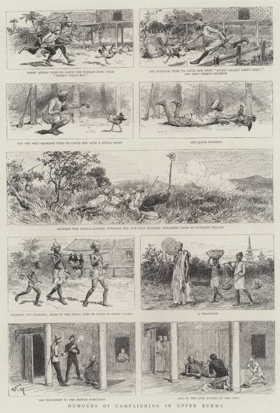 Humores de la campaña en la Alta Birmania de Adrien Emmanuel Marie
