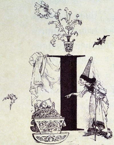 La Bella Durmiente - en “Los cuentos de hadas” de Charles Perrault, ilustraciones de Adrien Marie de Adrien Emmanuel Marie