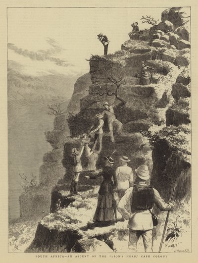 Sudáfrica, un ascenso a la Cabeza del León, Colonia del Cabo de Adrien Emmanuel Marie