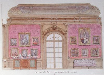 El gran salón en el apartamento de Jacques Doucet de Adrien Karbowsky
