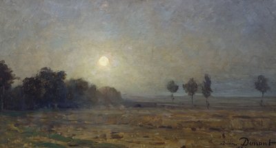 Estudio para El compromiso de Adrien Louis Demont