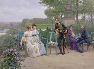 La Propuesta (La Demande en Mariage) de Adrien Moreau
