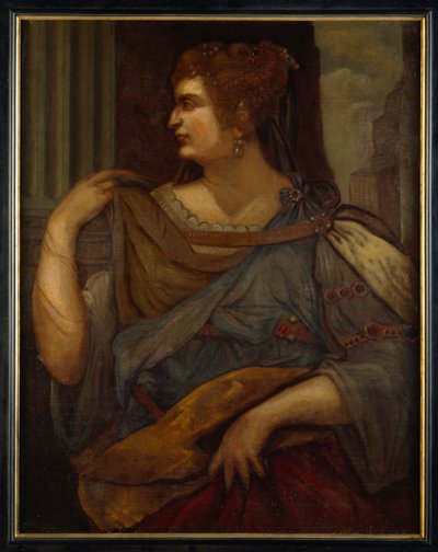Domitia Longina (óleo sobre lienzo) de Aegidius (after) Sadeler or Saedeler